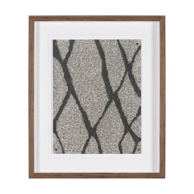 16409 - Fabric Fusion - Salib by Maja Gunnarsdottir Textured Framed Artwork Matted under Glass