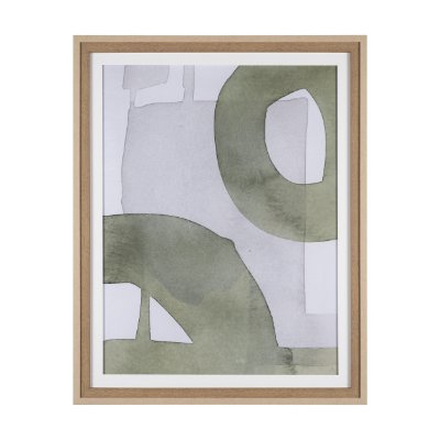 16422 - Flow II by Mercana Studio Hand-Embellished Framed Artwork Matted under Glass