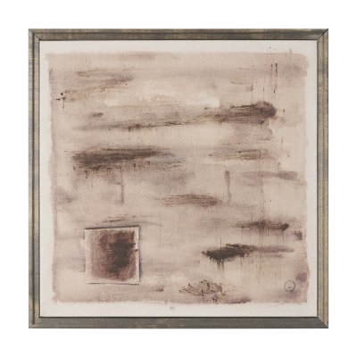 102874-FS - Uno by Mercana Studio Hand-Embellished Textured Framed Canvas Artwork