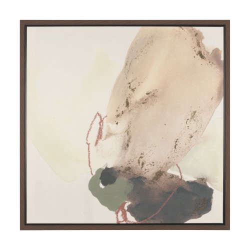 102880-FL - Enveloped I by Ira Havuka  Hand-Embellished Textured Framed Canvas Artwork