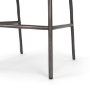 71923 - Kavalan 33.5" Total Height Olive Moss Seat Gun Metal Frame Counter Stool