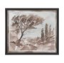 16372 - Open Country I by Mercana Studio Textured Framed Artwork Matted under Glass