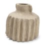 71559 - Jiya 8" Natural Ardi Paper Mache Double Handle Pot