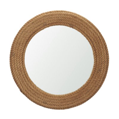 71569 - Kova 42" Rope Framed Round Wall Mirror