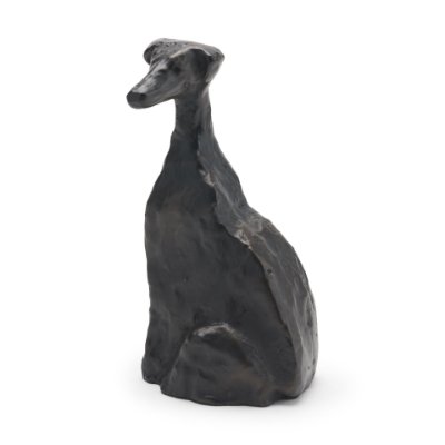 71645 - Anubis Aged Bronze Metal Decorative Dog Object