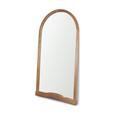 71916 - Nola Floor Mirror - Solid Oak