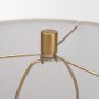 71524 - Aura Beige Marble w/ Brass Table Lamp