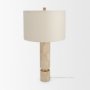 71524 - Aura Beige Marble w/ Brass Table Lamp