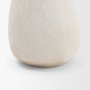 71561 - Pera Small White Marble Pear Decorative Object