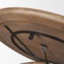 69878 - Terra 48L x 48W x 15H Light Brown Wood Round Coffee Table