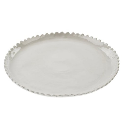 IN7541 - Scalloped Round Serving Dish
