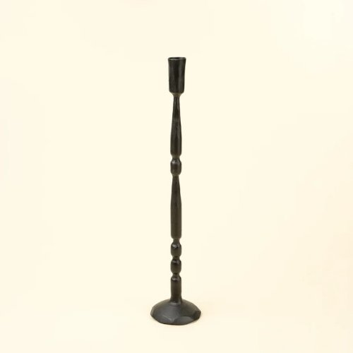 IN9286 - Nova Forged Tall Candlestick M, Black 