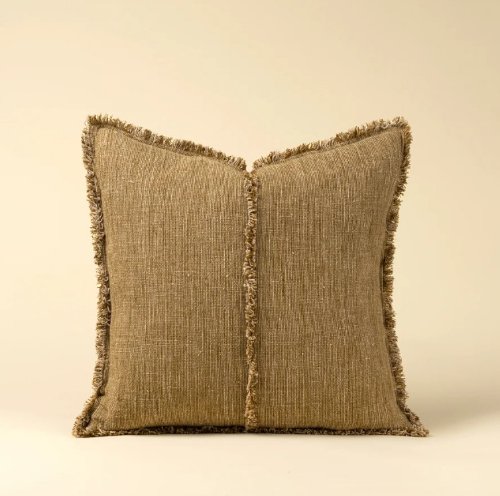 IN9639 - 20x20 Annecy Linen Pillow, Olive