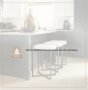 68444V - Frodo Backless 26.5in Seat Counter Stool | Counter White Fabric