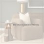 71198 - Saga Textured Brown Plush Fabric Upholstered Chair