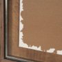 16362 - Solar Cactus - Sienna by Nick Simon Hand-Embellished Textured Framed Artwork Matted under Glass