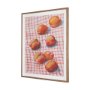 16365 - Blush by Mercana Studio Hand-Embellished Textured Framed Artwork Matted under Glass
