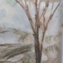 16371 - Fields & Rows by Mercana Studio Textured Framed Artwork Matted under Glass (Set of 2)