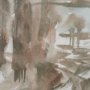 16373 - Open Country II by Mercana Studio Textured Framed Artwork Matted under Glass