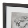 16381 - Mountain Eyes by Mercana Studio Textured Framed Artwork Matted under Glass
