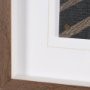 16408 - Fabric Fusion - Garisan by Maja Gunnarsdottir Textured Framed Artwork Matted under Glass