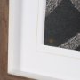 16411 - Fabric Fusion - Laluan by Maja Gunnarsdottir Textured Framed Artwork Matted under Glass