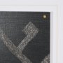 16411 - Fabric Fusion - Laluan by Maja Gunnarsdottir Textured Framed Artwork Matted under Glass