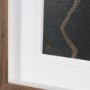 16412 - Fabric Fusion - Zig Zag by Maja Gunnarsdottir Textured Framed Artwork Matted under Glass