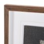 16413 - Fabric Fusion - Blok by Maja Gunnarsdottir Textured Framed Artwork Matted under Glass