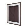 16423 - Embrace by Mercana Studio Hand-Embellished Textured Framed Artwork Matted under Glass