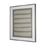 16425 - Linear Rhythym by Mercana Studio Hand-Embellished Textured Framed Artwork Matted under Glass