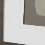16425 - Linear Rhythym by Mercana Studio Hand-Embellished Textured Framed Artwork Matted under Glass