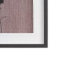 16430 - Black Botanical Silhouette by Cartissi Hand-Embellished Textured Framed Artwork Matted under Glass