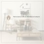 69226 - Arelius 36L x 18W x 32H Light Brown Wood, Black Metal Base w/ 2 Glass Doors Accent Cabinet