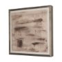 102874-FS - Uno by Mercana Studio Hand-Embellished Textured Framed Canvas Artwork