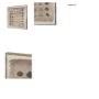 102873-FL - Fragments of Order by Mercana Studio Hand-Embellished Textured Framed Canvas Artwork