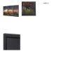 102885-FS - Rebirth by Nathan Larson Textured Framed Canvas Artwork (Set of 3)