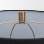71525 - Aura Gray-Black Marble w/ Brass Table Lamp
