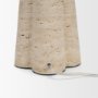 71528 - Sena Travertine Tapered Column Table Lamp