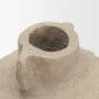 71559 - Jiya 8" Natural Ardi Paper Mache Double Handle Pot