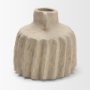71559 - Jiya 8" Natural Ardi Paper Mache Double Handle Pot