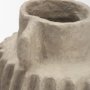 71560 - Jiya 12" Natural Ardi Paper Mache Double Handle Pot