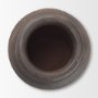 71565 - Creta 10" Black Terracotta Planter Vase