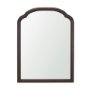 71599 - Ellwood Medium-Dark Brown Wood Framed Heritage Wall Mirror