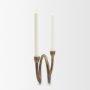 71625 - Serpens Brass Metal Large Candleholder