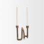 71626 - Serpens Brass Metal Narrow Candleholder
