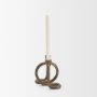71626 - Serpens Brass Metal Narrow Candleholder