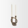 71626 - Serpens Brass Metal Narrow Candleholder