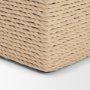 71629 - Chord Woven Frame w/ Brass Handle Decorative Box Set