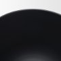 71632 - Voss Black Metal w/ Dark Brown Lid Canister Set